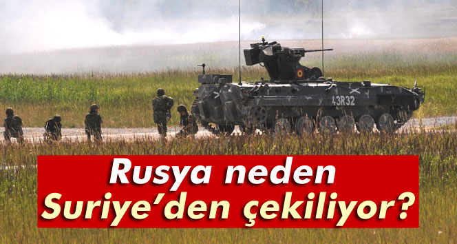 Rusya´nın Suriye´den çekilmesine neden olan faktörler