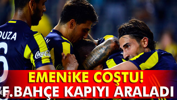 Emenike coştu, Fenerbahçe kapıyı araladı