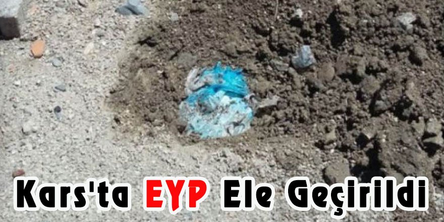 Kars'ta EYP ele geçirildi