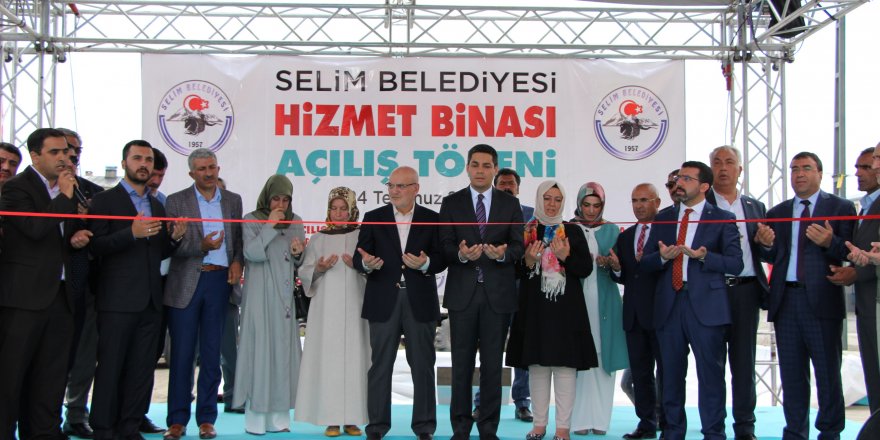 Selim, Yeni Belediye Hizmet Binasına Kavuştu