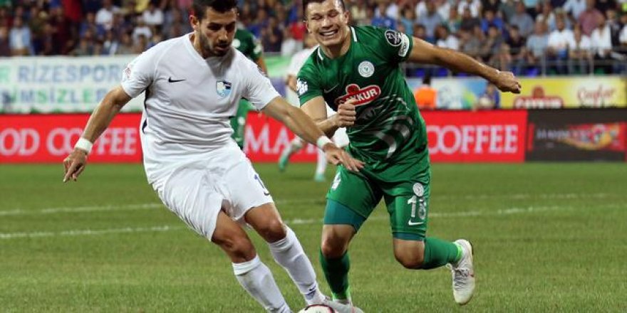 Çaykur Rizespor Erzurumspor maçı sonucu ve özeti