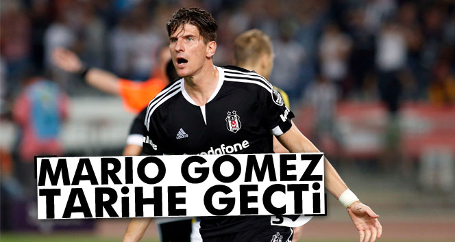 Mario Gomez tarihe geçti