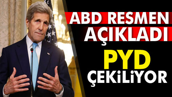 Kerry açıkladı: PYD Fırat'ın doğusuna çekiliyor