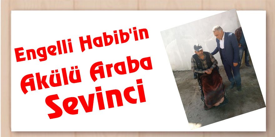 Engelli Habib'in Akülü Araba Sevinci