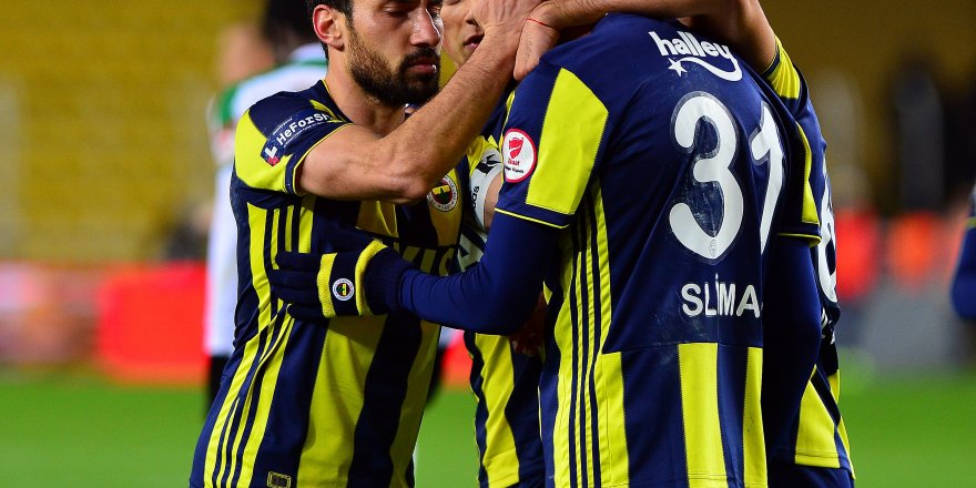 Fenerbahçe avantajı kaptı! Ziraat Türkiye Kupası: Fenerbahçe: 1 - Giresunspor: 0