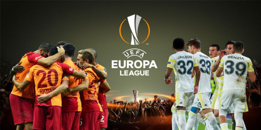 Galatasaray ve Fenerbahçe'nin rakipleri belli oldu