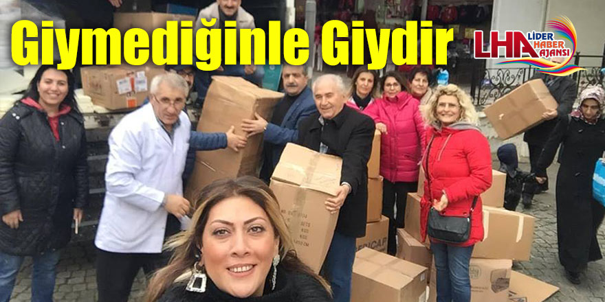 Giymediğinle Giydir