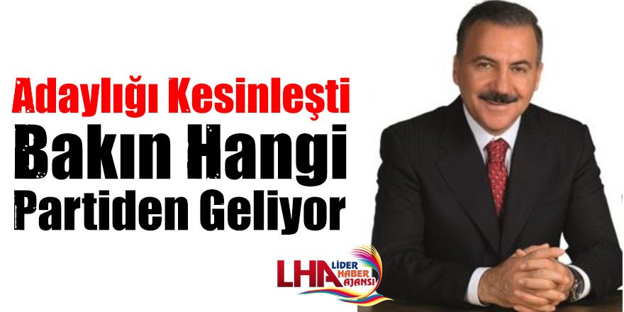 Naif Alibeyoğlu DSP'den Kars Belediye Başkan Adayı oldu 