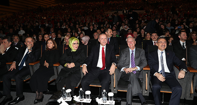 Cumhurbaşkanı Erdoğan, Fazıl Say konserine katıldı