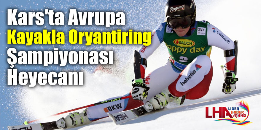 Kars'ta Avrupa Kayakla Oryantiring Şampiyonası heyecanı