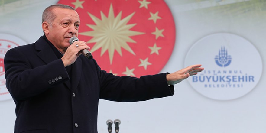 Cumhurbaşkanı Erdoğan'dan AKM temel atma töreninde önemli mesajlar!