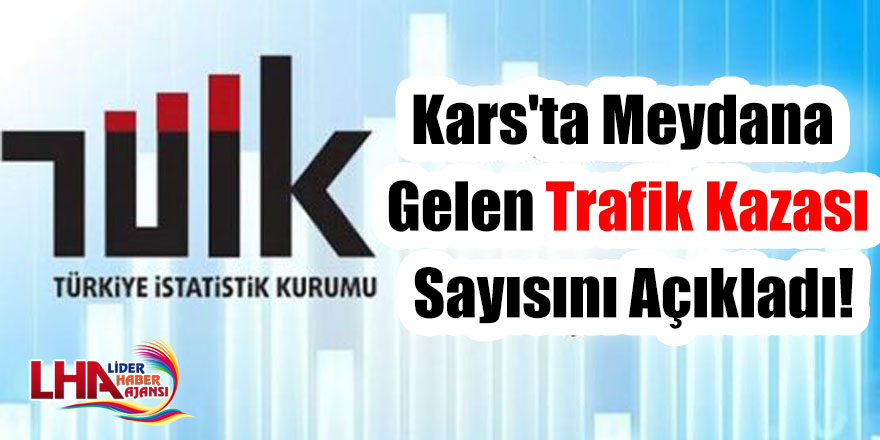 TUİK Kars'ta Meydana Gelen Trafik Kazası Sayını Açıkladı!