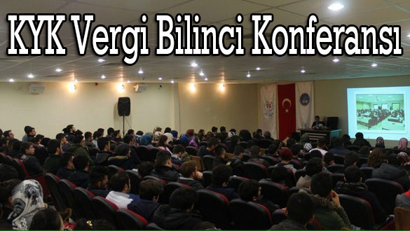 KYK Vergi Bilinci Konferansı