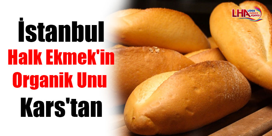 İstanbul Halk Ekmek'in organik unu Kars'tan