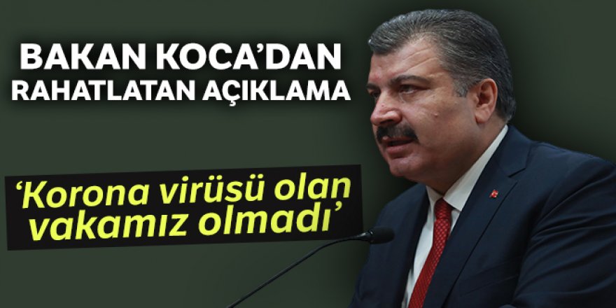 Irak Sağlık Bakanlığı: 'Ülkede korona virüs vakası tespit edilmedi'