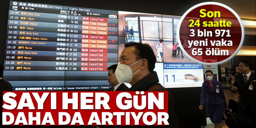 Çin'deki salgında ölü sayısı 490'a yükseldi