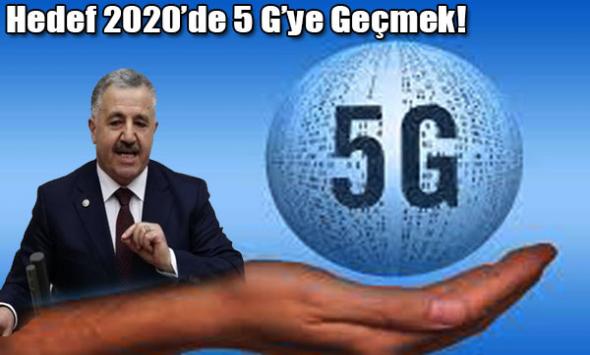 Hedef 2020´de 5 G´ye Geçmek!