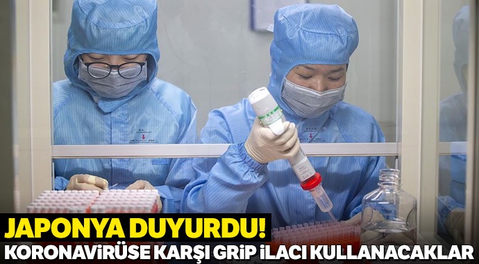 Japonya korona virüsüne karşı grip ilacını kullanmaya hazırlanıyor