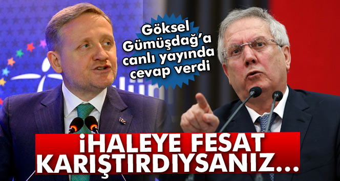 Aziz Yıldırım, Göksel Gümüşdağ´a canlı yayında cevap verdi