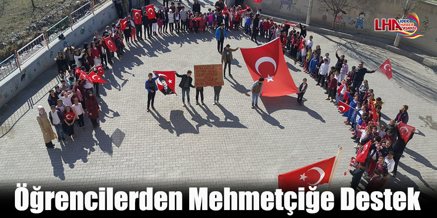 Kağızman'da Öğrencilerden Mehmetçiğe Destek