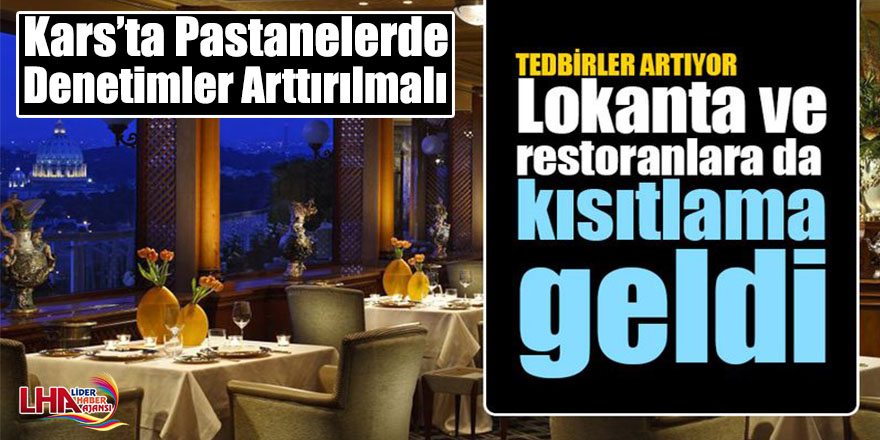 Lokanta ve restoranlar için yeni tedbirler