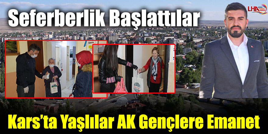 Kars’ta Yaşlılar AK Gençlere Emanet