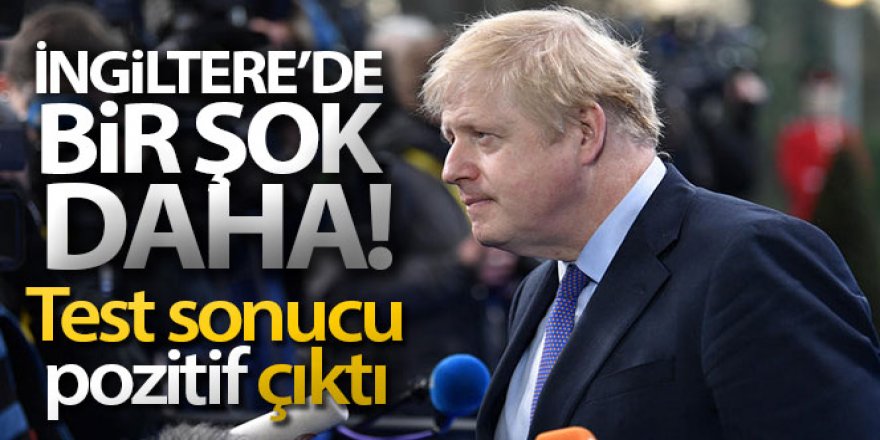 İngiltere Başbakanı Johnson'ın korona virüs testi pozitif çıktı