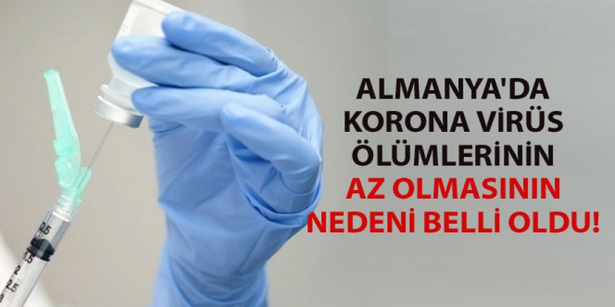 Almanya'da korona virüsü ölümlerinin az olmasının nedeni: Yaşlıların yalnız yaşaması