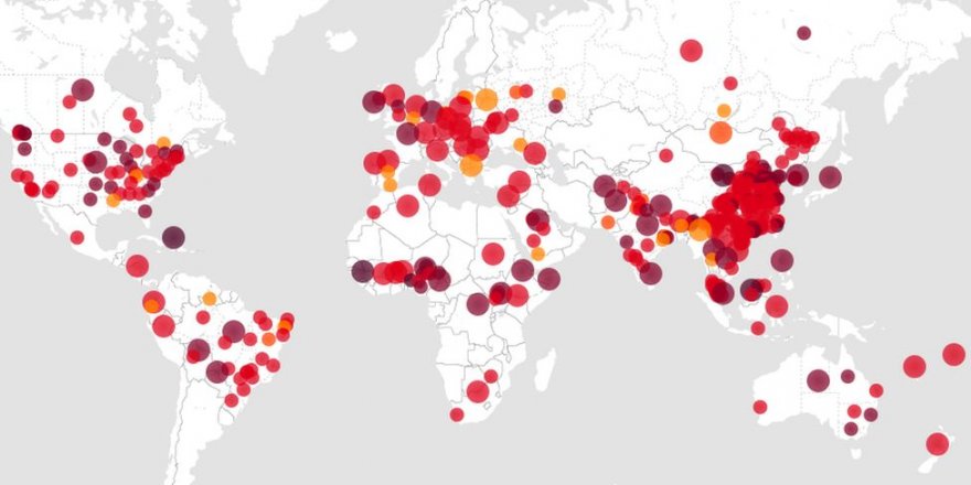 Dünya genelinde corona virüsten ölenlerin sayısı 30 bini aştı