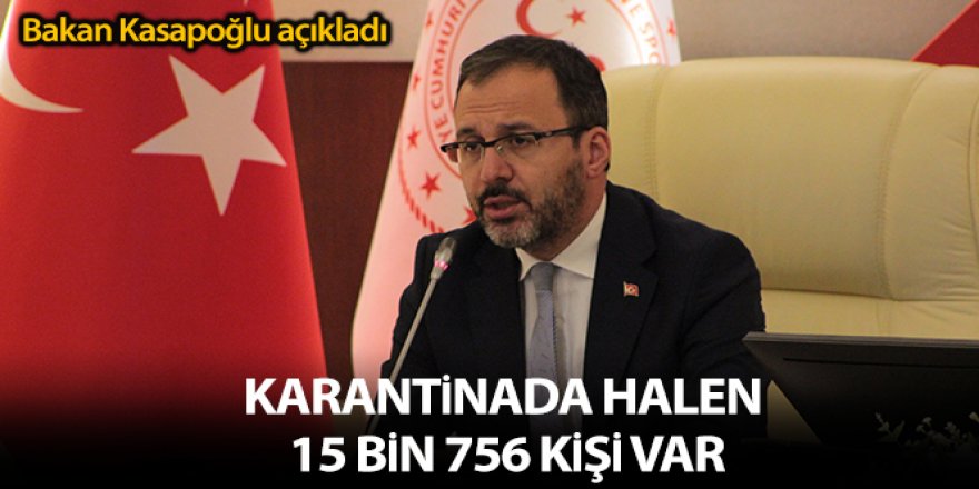 Kasapoğlu, yurt dışından gelen vatandaşların karantina süreçleri hakkında açıklama