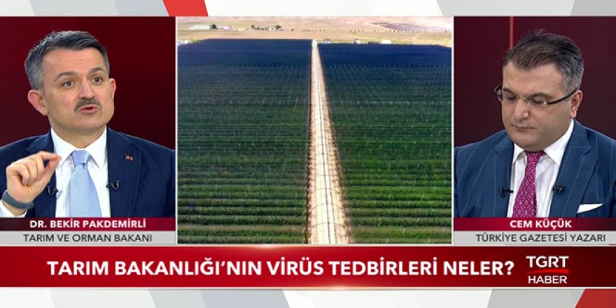 Tarım ve Orman Bakanı Pakdemirli: 'Aşı ile ilgili ciddi çalışmalar yapıyoruz'