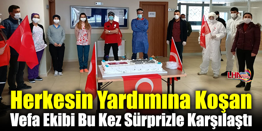 Herkesin Yardımına Koşan Vefa Ekibi Bu Kez Sürprizle Karşılaştı