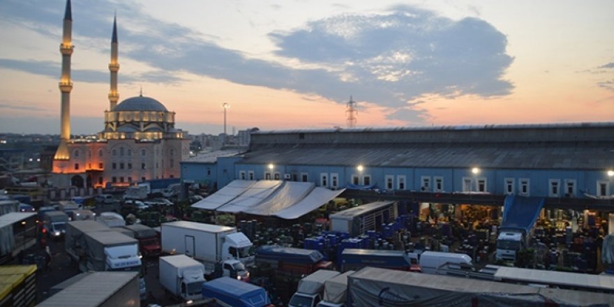 Bayrampaşa halinde gece başlayan yoğunluk sabaha kadar devam etti