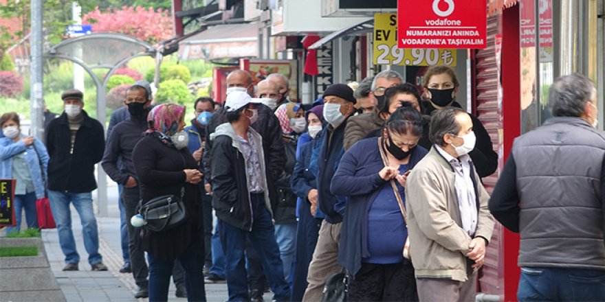 Zonguldak'ta kısıtlama sonrası yoğunluk yaşandı