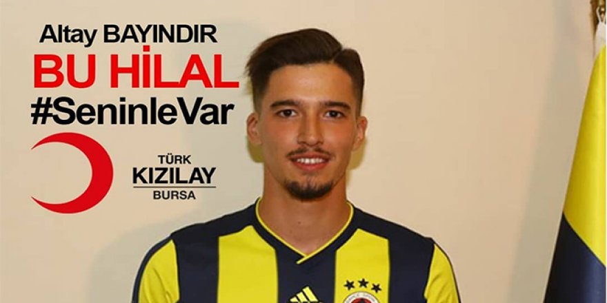 Fenerbahçe kalecisi Altay Bayındır'dan Türk Kızılay'ına bağış