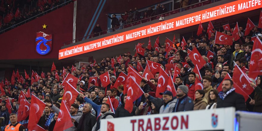 En fanatik taraftar Trabzonspor'un