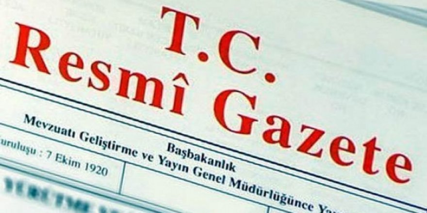 Cumhurbaşkanı Atama kararları Resmi Gazete'de