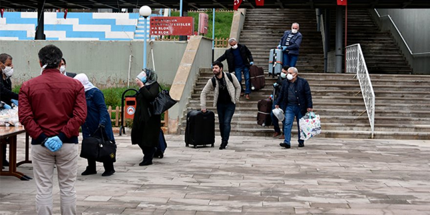 Gümüşhane'deki gurbetçilerin karantina süreleri sona erdi