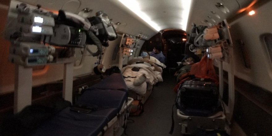 Ambulans uçaklar dünyanın dört bir yanındaki Türk hastalar için havalanıyor