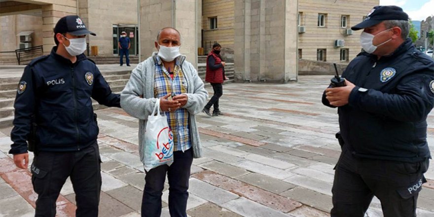 Kayseri Valiliği önünde ‘İntihar' ihbarı polis ekiplerini harekete geçirdi