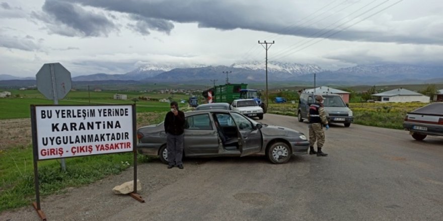 Kahramanmaraş'ta bir mahalle karantinaya alındı