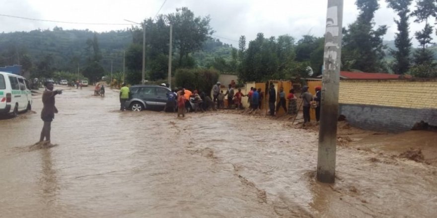 Ruanda'da sel: 65 ölü