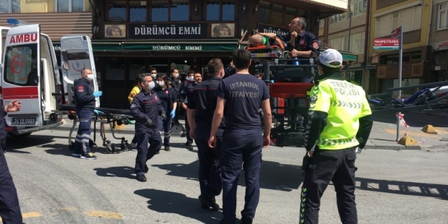 Kadıköy'de feci kaza: 1 ölü, 1 yaralı