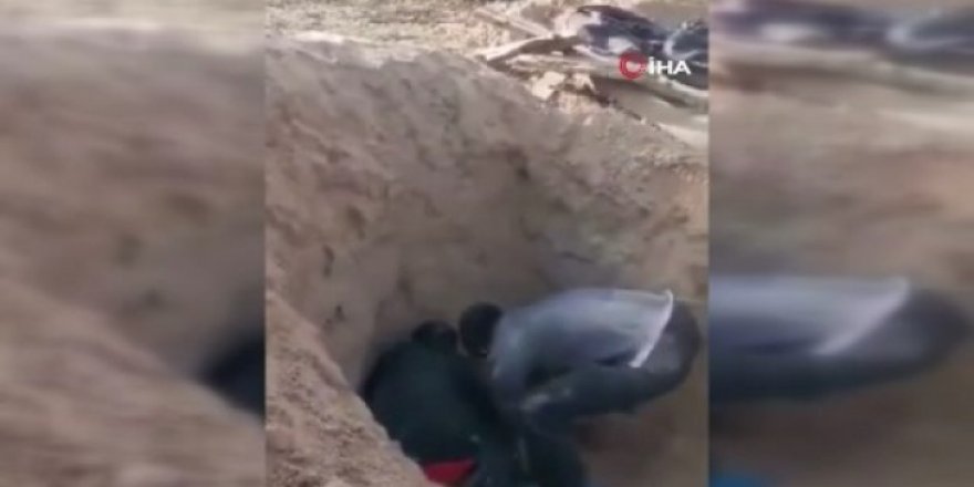 Çinli adam, felçli annesini diri diri gömdü