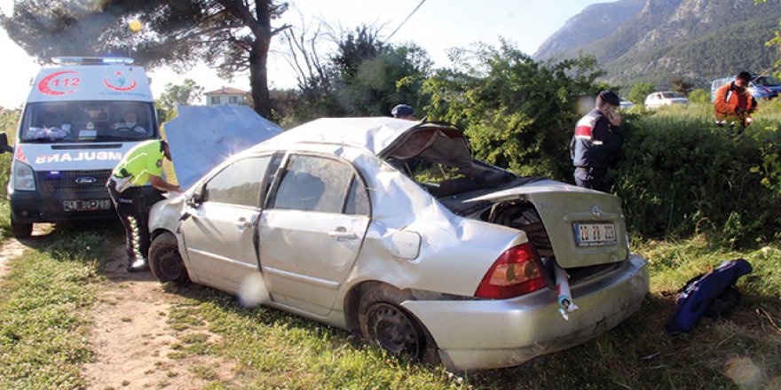 Muğla'da trafik kazası: 3 yaralı