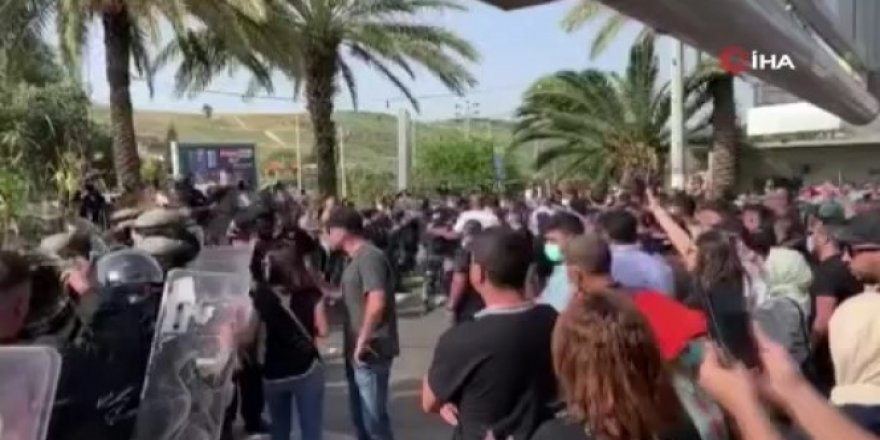 İsrail'de Filistinli gencin polis kurşunuyla öldürülmesi protesto edildi