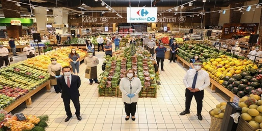 Güler Sabancı'dan CarrefourSA çalışanlarına tebrik ziyareti