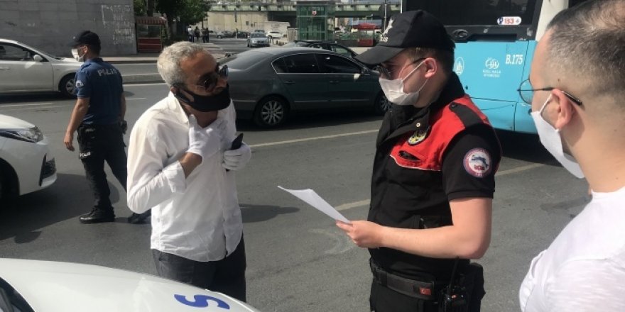 Polisten taksiciyi şoke eden cevap: “Bu hastalık boşluğa gelmez”