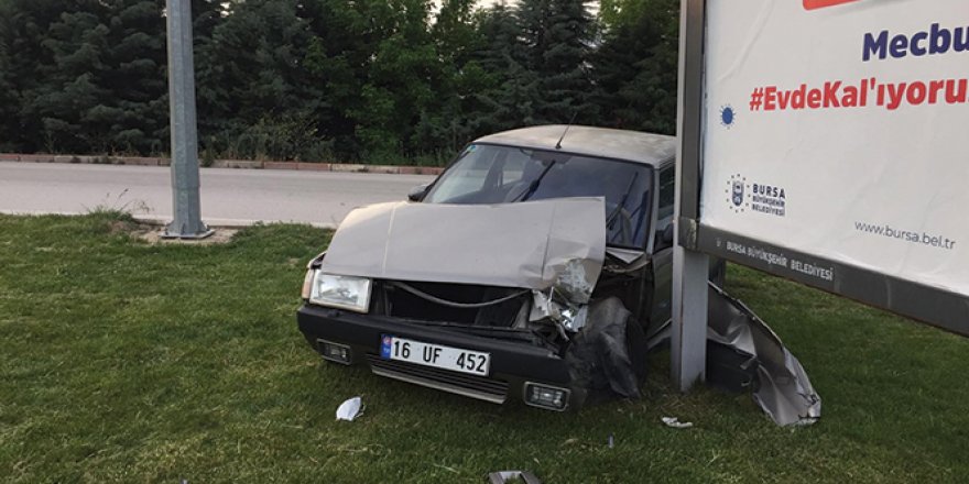 İnegöl'de trafik kazası: 2 yaralı