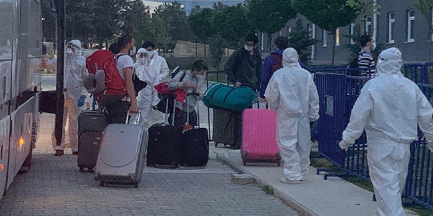 ABD'den gelen 147 Türk vatandaşı Isparta'da karantinaya alındı